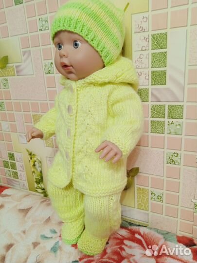 Вязаная одежда для пупсов