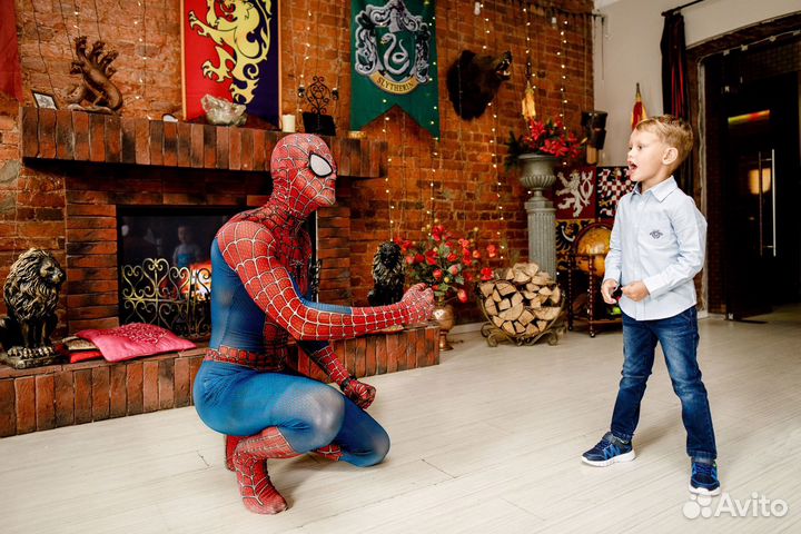 Аниматор на день рождения человек паук