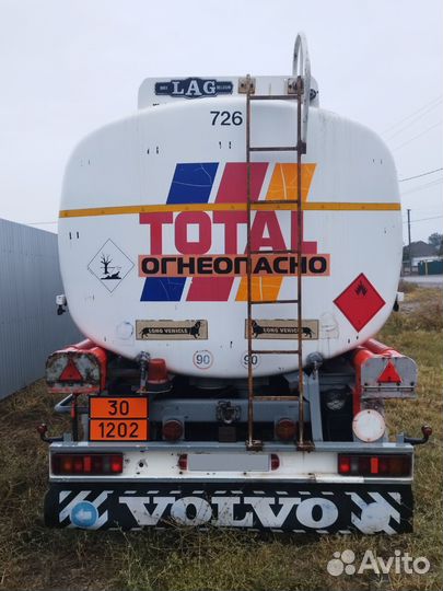 Полуприцеп химическая цистерна Crane Fruehauf Цистерна, 1985