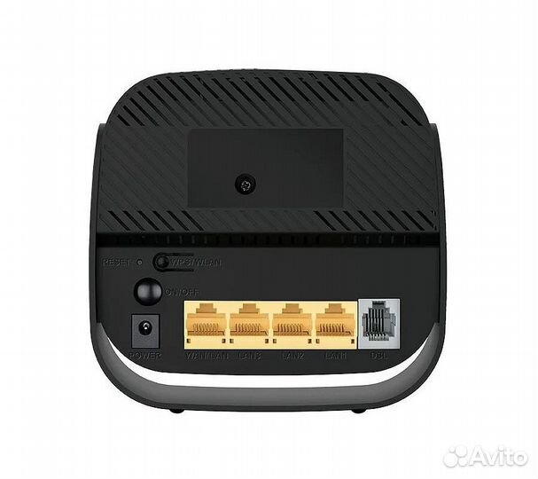 Wi-Fi роутер D-link DSL-2640U/R1A, черный