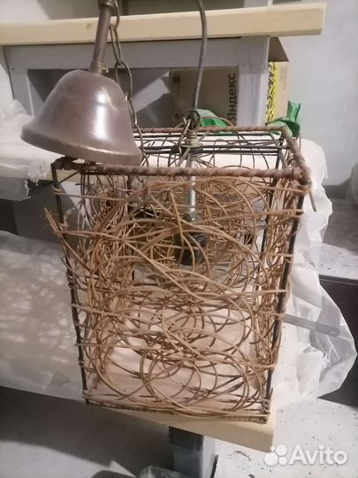 Лампа винтажная советская