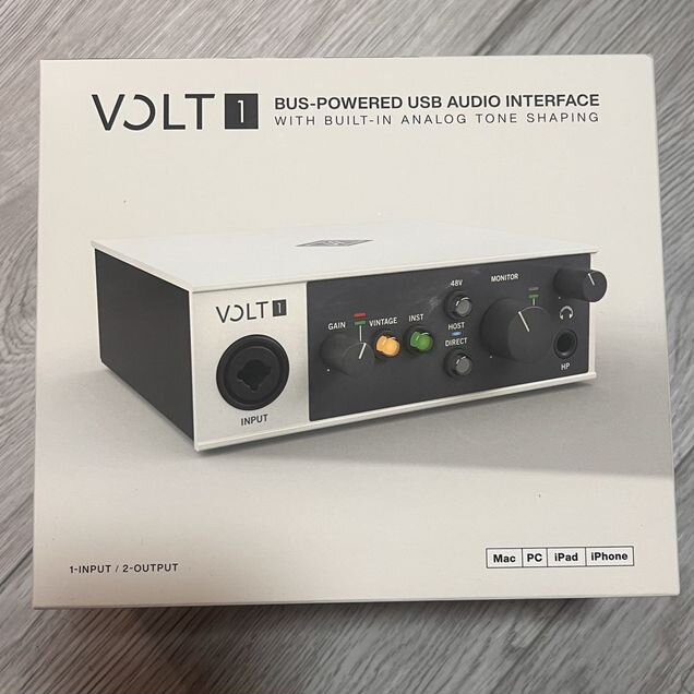 Аудиоинтерфейс Universal Audio Volt 1 USB