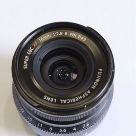 Fujifilm XF16mm f/2.8 R WR Black