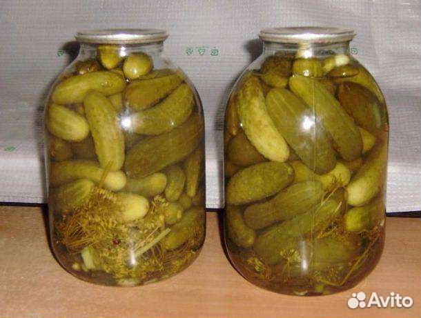 Огурцы маринованные