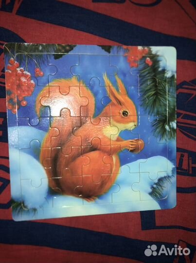 Деревянный пазл для малышей