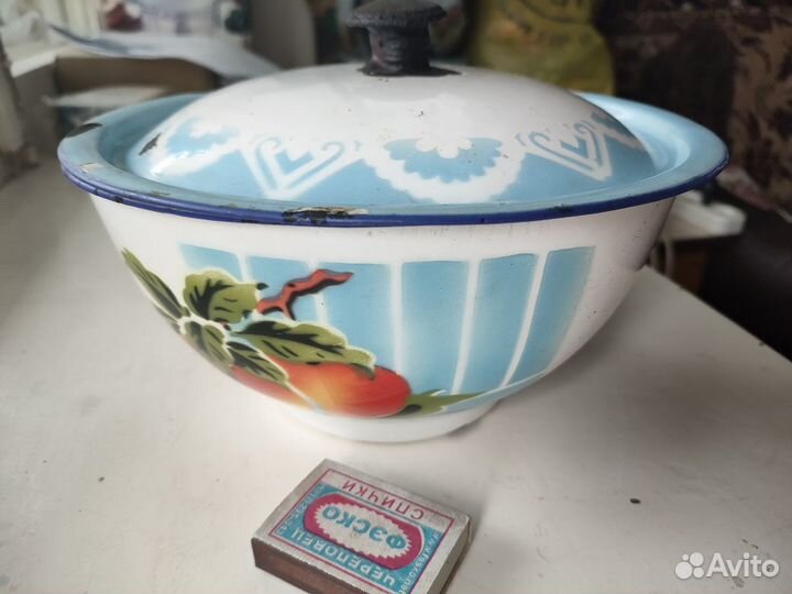 Ретро эмалированная посуда Китай 50-60-х год