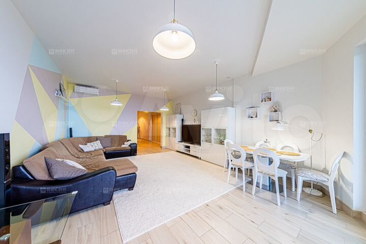 4-к. квартира, 181 м², 17/21 эт.