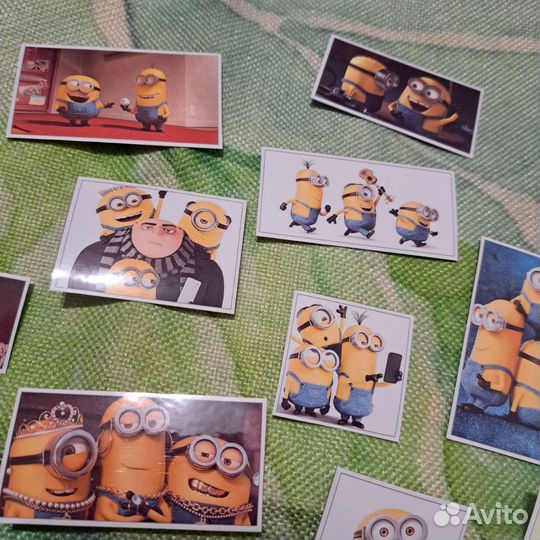 Наклейки Гадкий Я Миньоны 19 шт