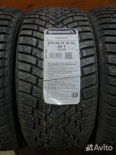 Continental IceContact 3 235/45 R18 98T