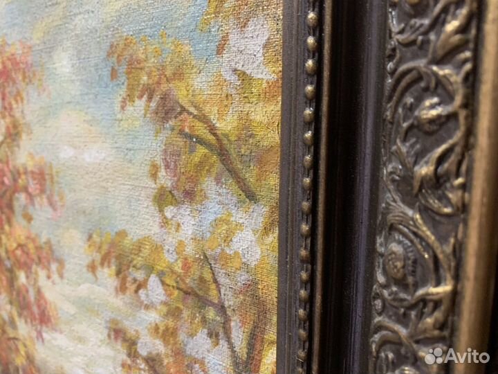 Картина маслом на холсте, большая