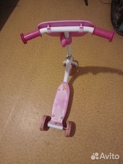 Самокат детский трехколесный бу