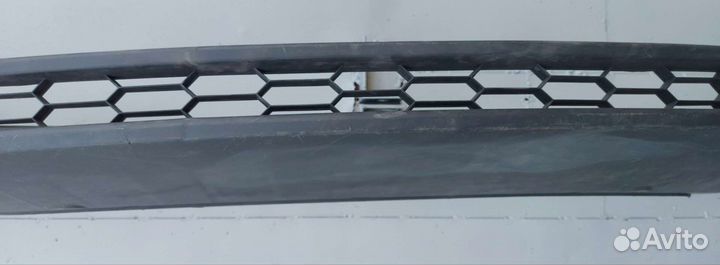 Спойлер переднего бампера губа Skoda Karoq