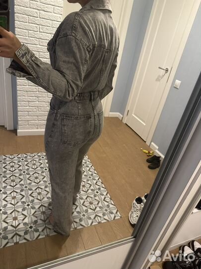 Комбенизон джинсовый bershka