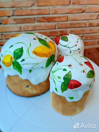 Кулич, пасхальные наборы, пряник