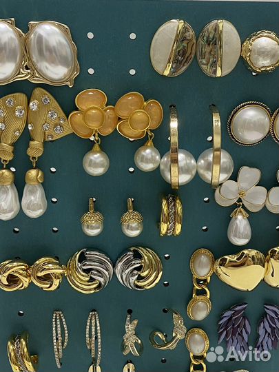 Серьги бижутерия