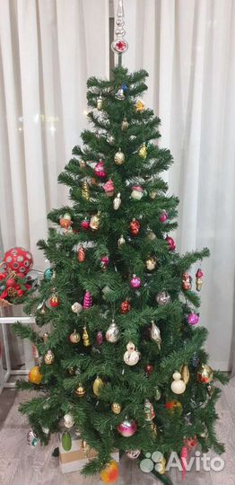 Ёлочные игрушки эпохи СССР стеклянные