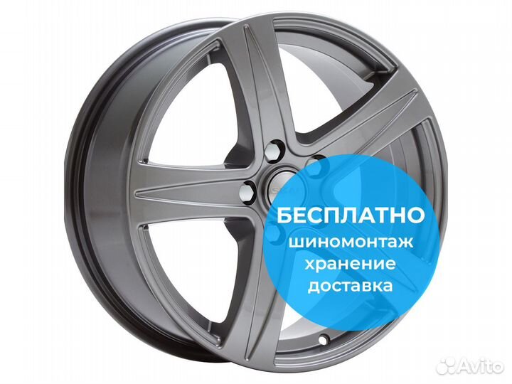 R15 5x100 6,5J ET35 D57,1 Скад Sakura Графит