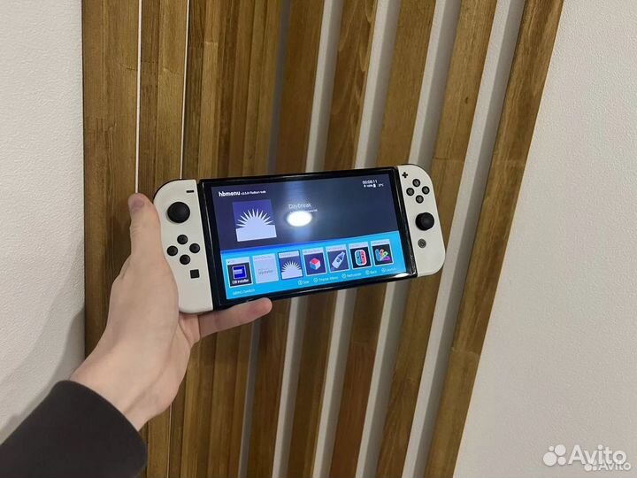Nintendo switch oled прошитая Hwfly