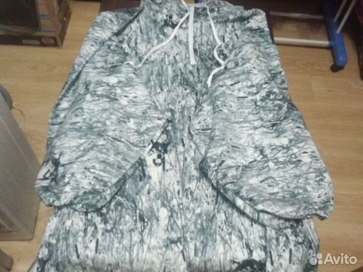 Специальный маскировочный костюм для зимней охоты