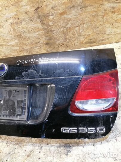 Крышка багажника Lexus GS S190 GS300 GS 350