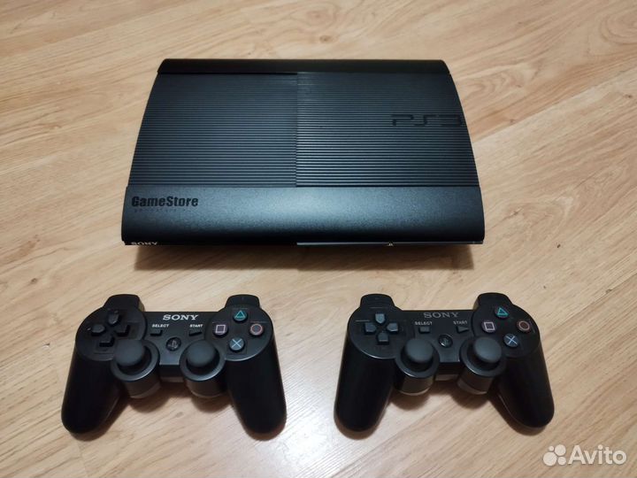 Sony PS3 Super Slim + Прошита 70 игр