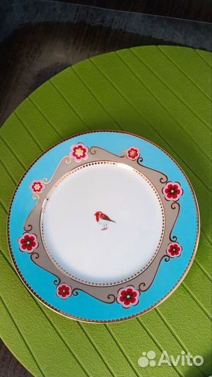 Бокал с блюдцем фарфор Китай