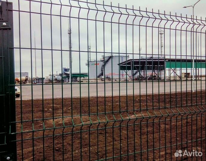 Забор из 3д сетки