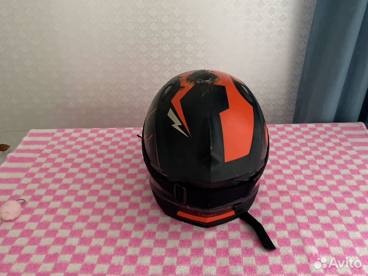 Кроссовый шлем ataki и форма для мотокросса