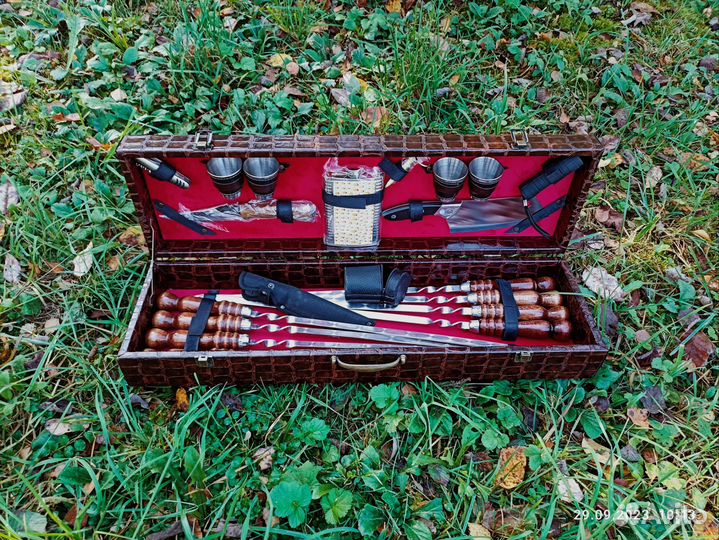 Шашлычный набор в кейсе