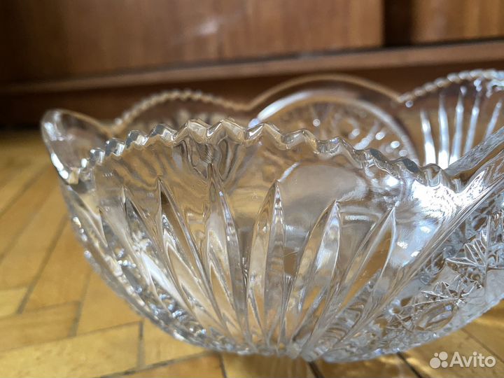 Хрустальные конфетницы