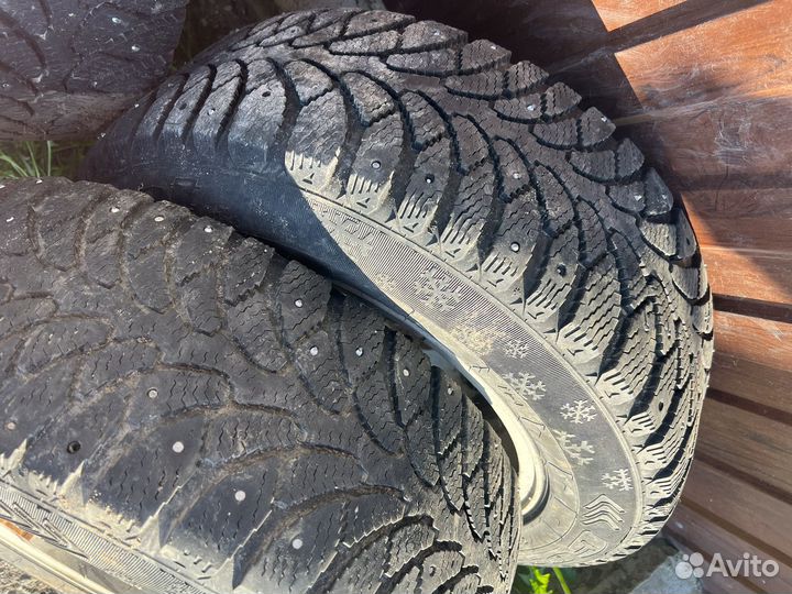 Комплект ины диски r15 Разболтовка Нива, Волга