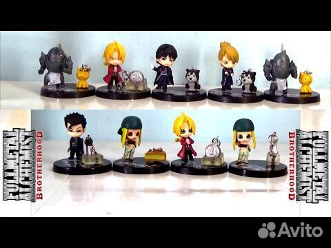 Аниме Фигурки стальной алхимик