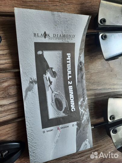 Крепления для телемака Black Diamond Pitbull 2