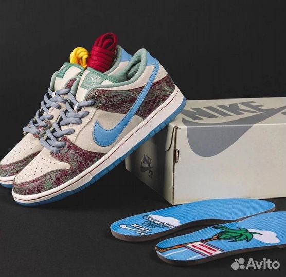 Кроссовки crenshaw skate club X NİKE SB dunk LOW