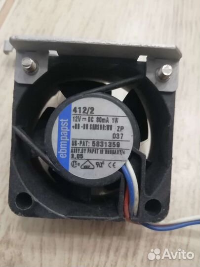 Кулер, вентелятор охлаждения с сервера 12V