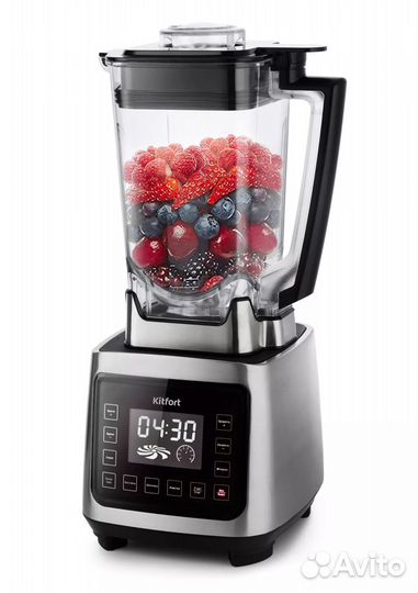 Стационарный блендер Kitfort кт-1342, серебристый