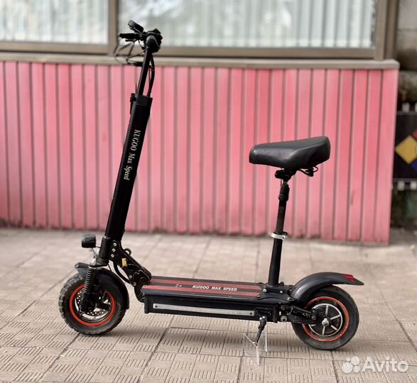 Электросамокат kugoo MAX speed 600W 48V 11AH