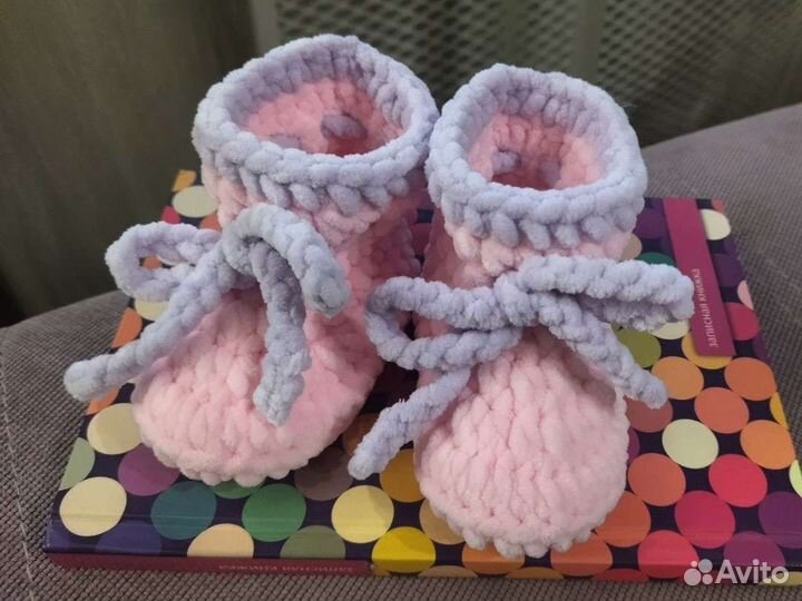 Пинетки новые подарок для новорожденных
