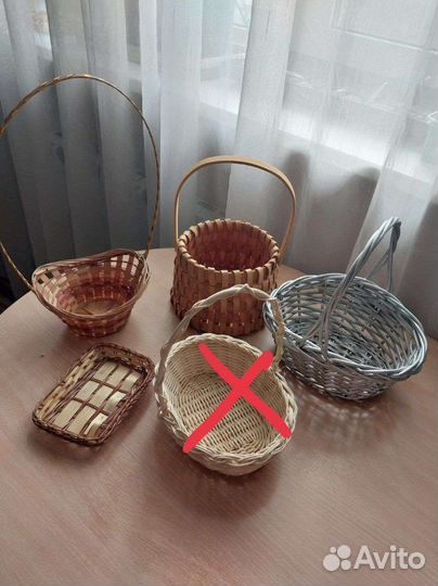 Плетеные корзинки