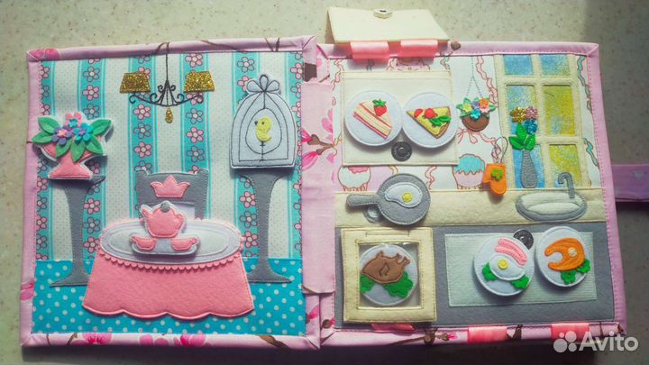 Книжка из фетра