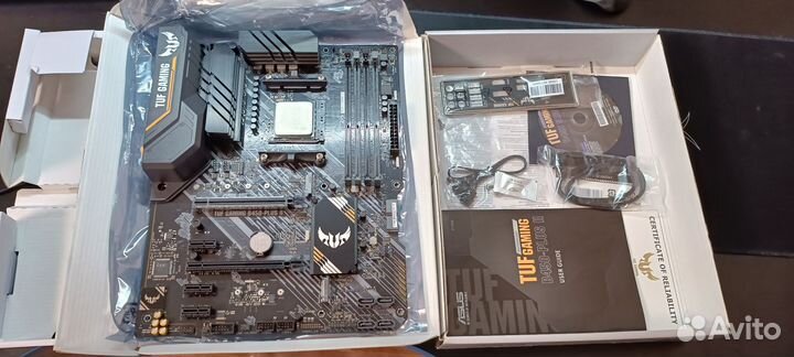 Материнская плата asus TUF gaming B450-plus II