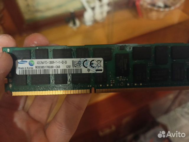 Оперативная память Samsung ddr3 ecc reg 1600 Mhz