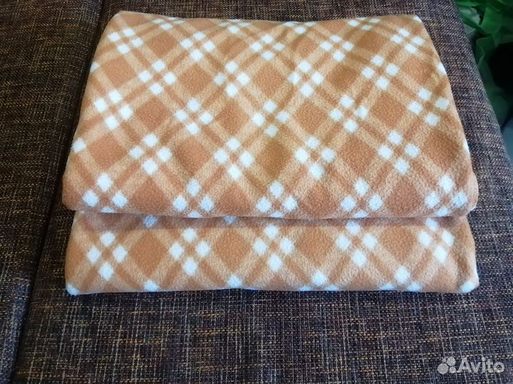 Плед микрофибра, махровая простынь