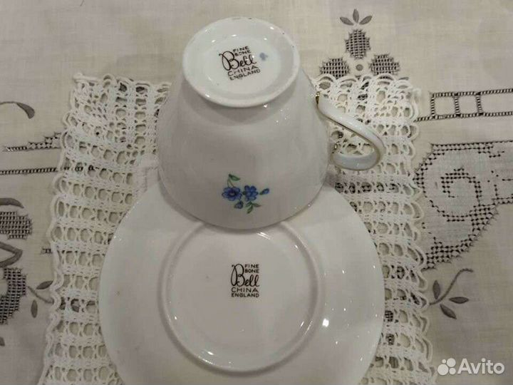 Чайная пара Bell China, Англия, 1930 - е гг