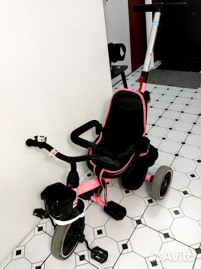 Велосипед трехколесный Kreilss с тентом