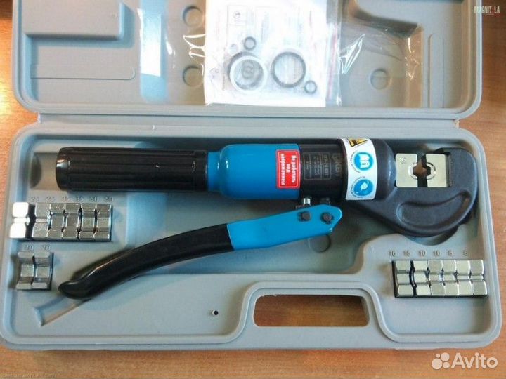 Опресовка наконечников кабеля