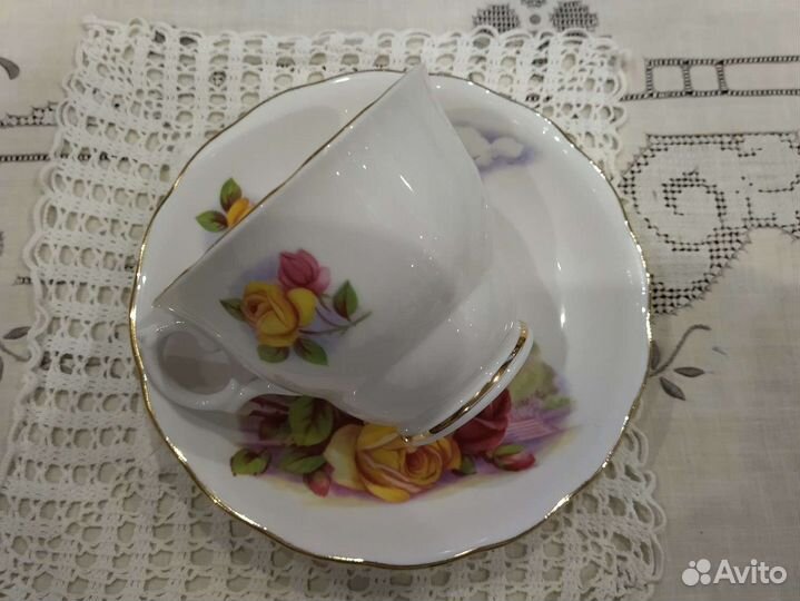Чайная пара Royal Osborne Англия