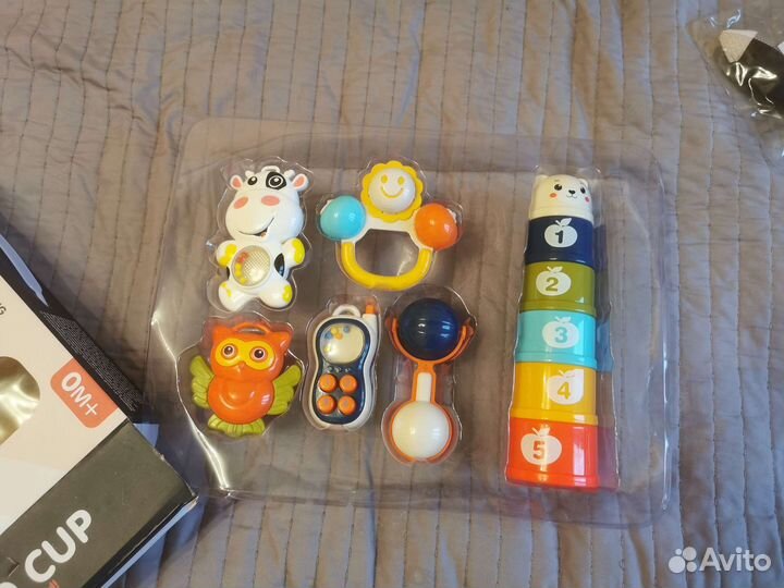 Набор игрушек 0+ новый