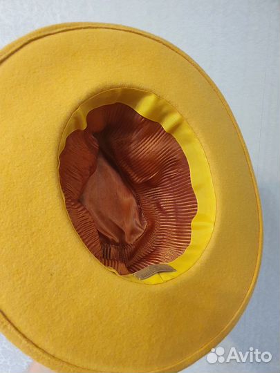 Шляпа широкополая 8см поля