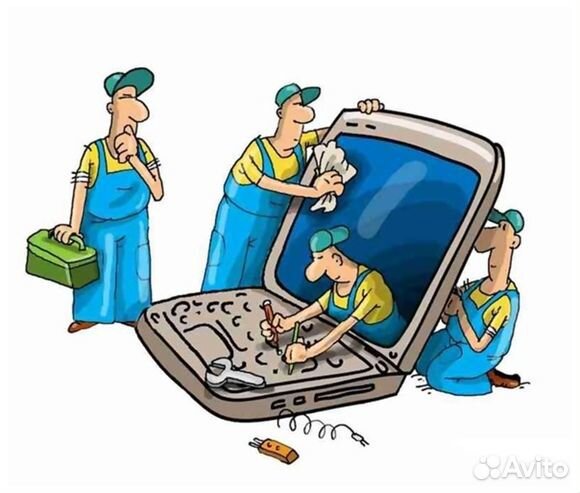 Компьютерная помощь, ремонт компьютеров
